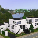 Donna - modern home for four - Sims 3 & Ambitions - overview