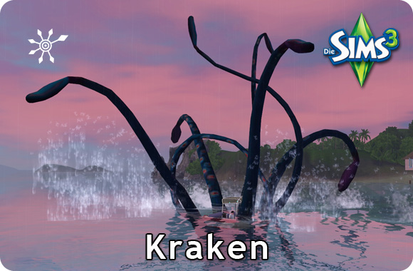 Die Sims 3 Kraken und Krakenangriffe