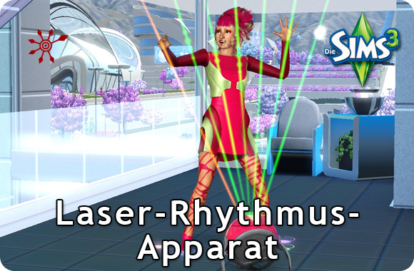Die Sims 3 Fähigkeit Laser-Rhythmus-Apparat