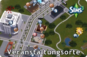 Sims 3 Veranstaltungsorte