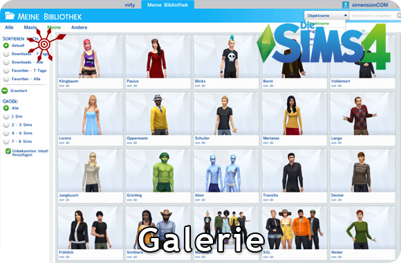 Die Sims 4 Galerie