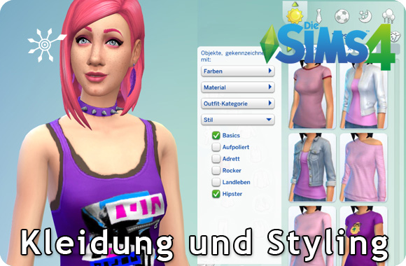 Die Sims 4 Erstelle einen Sim (CaS) – Kleidung & Styling