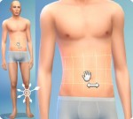 Sims 4: Körper formen im CaS: Bauch