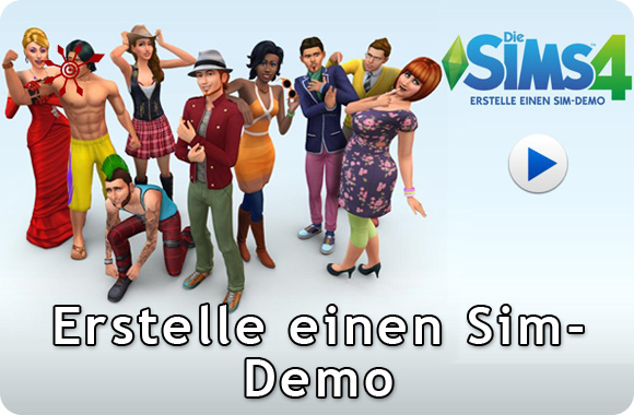 Die Sims 4 Erstelle einen Sim-Demo