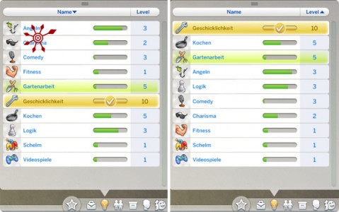 Sims 4 Fähigkeiten