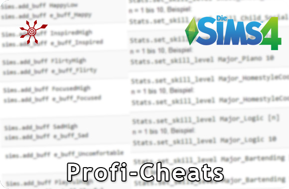 Die Sims 4 Profi-Cheats