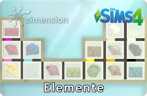 Die Sims 4 Sammlung Elemente