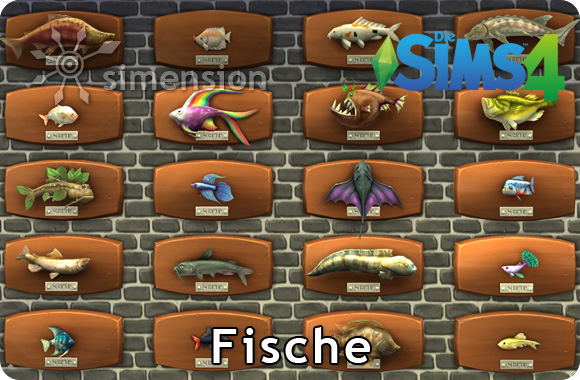 Die Sims 4 Sammlung Fische