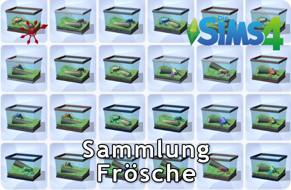 Die Sims 4 Sammlung Frösche