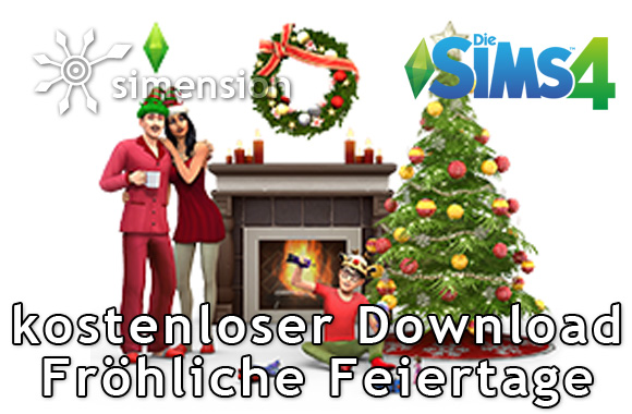 Sims 4 Fröhliche Feiertage Pack als kostenloser Download