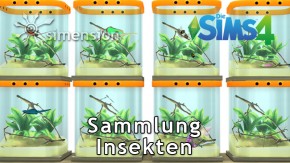 Sims 4 Sammlung Insekten