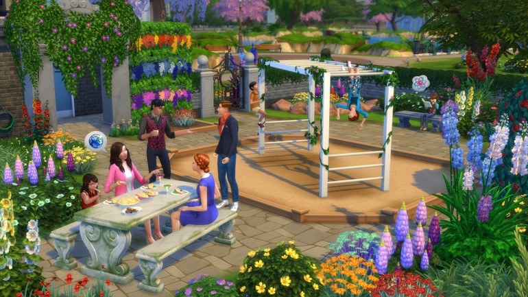 Sims 4 Romantische Szene üben Wie Geht Das Die Sims 4 Romantische Garten-Accessoires - simension