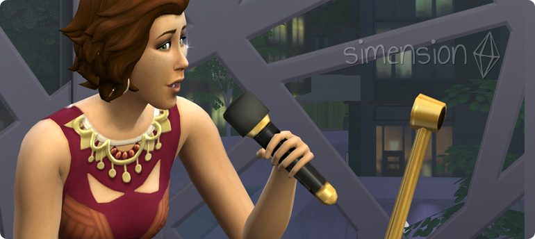 Die Sims 3 Großstadtleben mit neuer Fähigkeit Singen