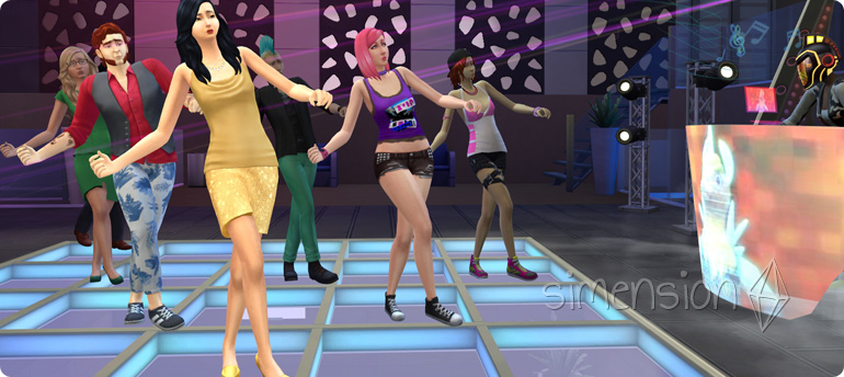 Tanz in der Runde mit Die Sims 4 Fähigkeit Tanzen