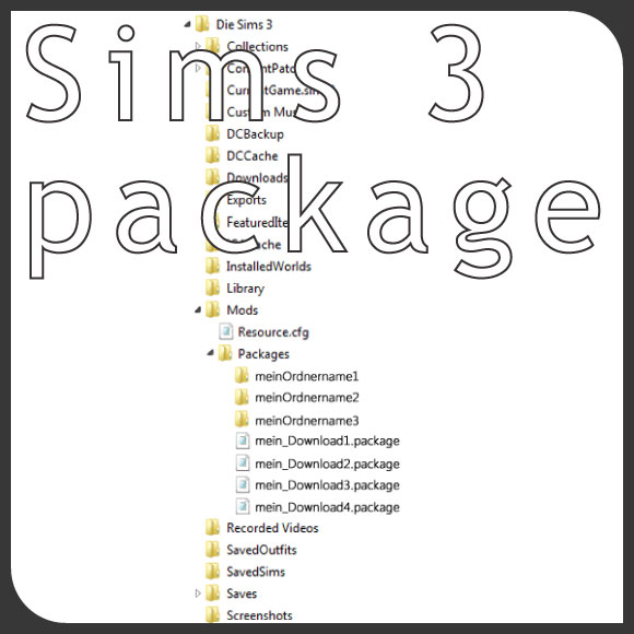 sims 3 custom content package files